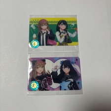 Gridman Lottery Mate D Prize Clear Card Minami Yume Mei Takarada Rikka