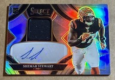 Shemar Stewart 2025 Panini Select ROOKIE SIGNATURE MEMORABILIA PRIZM /249 Auto
