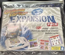 Geosafari Laptop Expansion Pack For Ages 3 To 7, EI – 8546, Brand New, Sealed