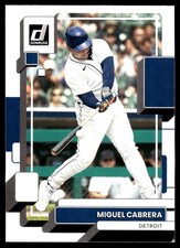 Miguel Cabrera 2022 Donruss #212 Detroit Tigers FREE SHIPPING AutographDen