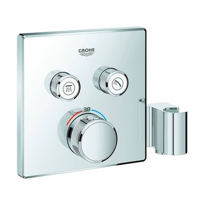 Grohe Thermostat Grohtherm SmartControl Fertigmontageset eckig