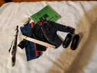 Vintage 1960s GI Joe Marine Corp Dress Parade Uniform #7710 w/ Marine Manual