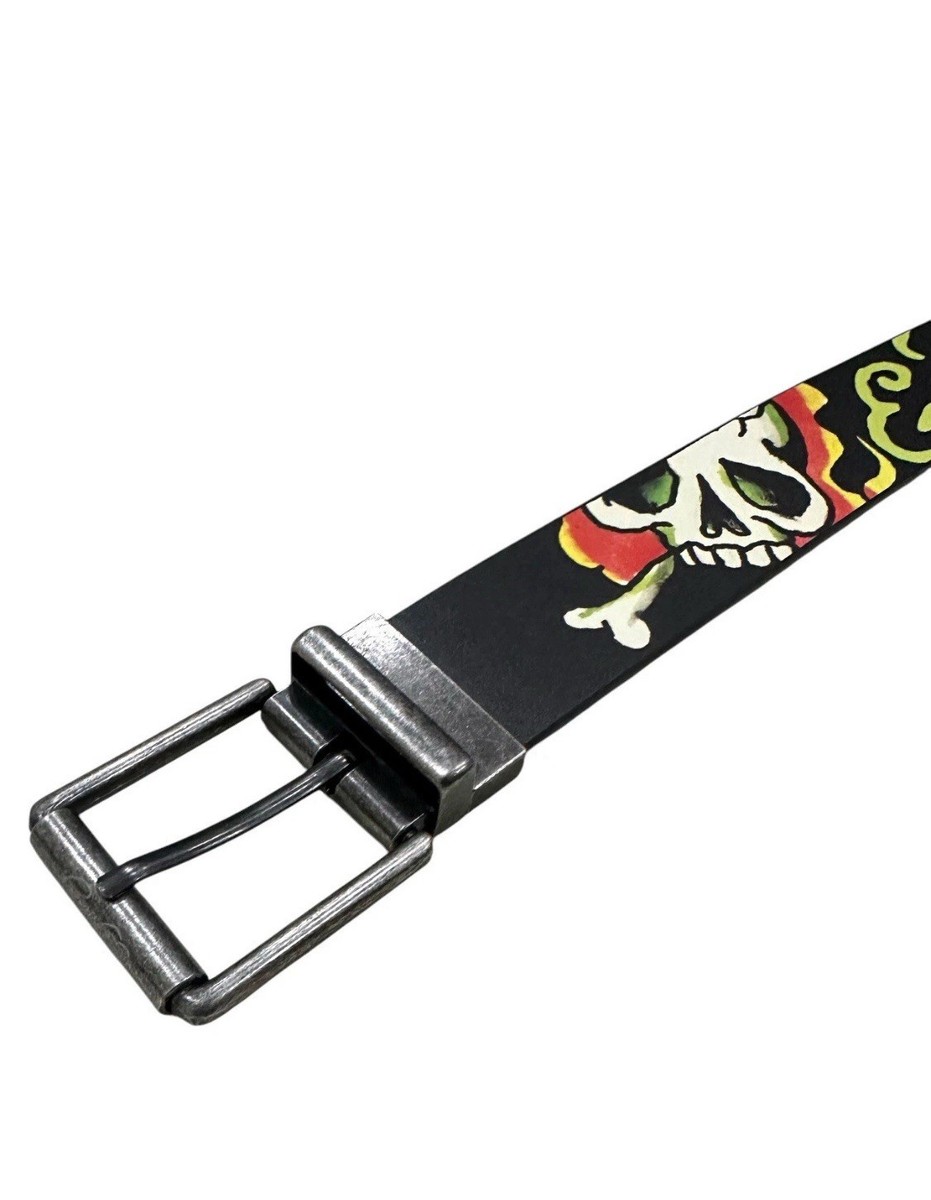 Ed Hardy Men's - Live To Ride- Speed Kills -y2k- Reversible