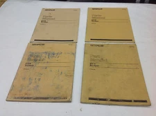 (4) CAT Caterpillar 631E Scraper 6PC669-Up Parts Manual June 1992