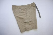 Columbia Netted Cargo Shorts Nylon Hiking Camping Beige Mens Size Large