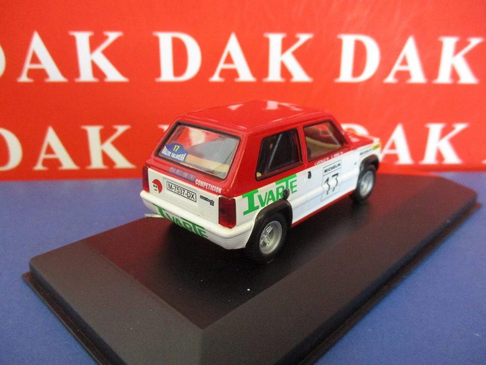 Die cast 1/43 Modellino Auto Seat Panda Rally de Talavera 1982 C. Sainz - Immagine 3 di 4