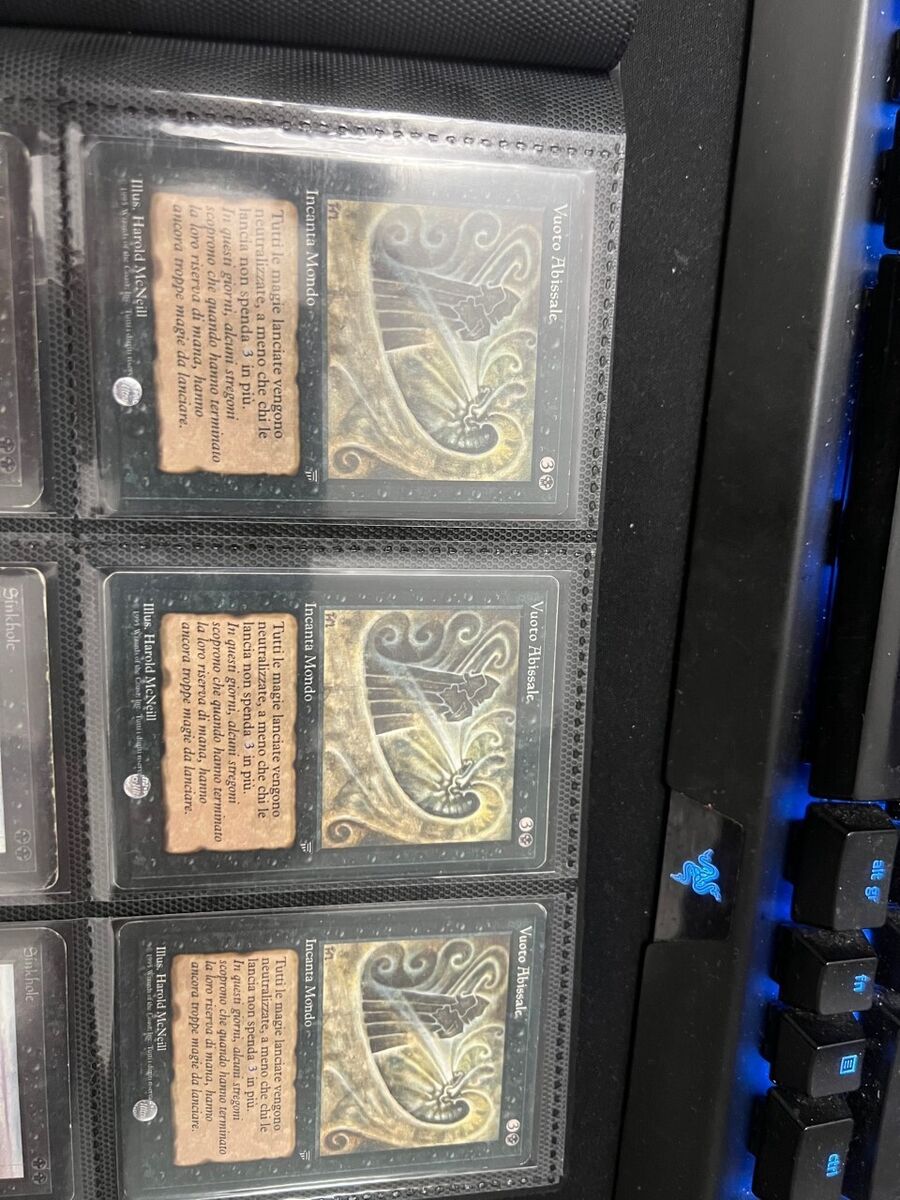 Mtg Magic the Gathering Vuoto abissale Nether void IT NM-EX Mtg Magic the Gathering Vuoto abissale Nether void IT NM-EX