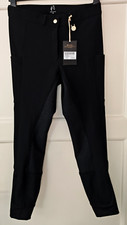CHEVAL DE LUXE by LOESDAU softshell-Reithose NEU 40 schwarz Grip Vollbesatz