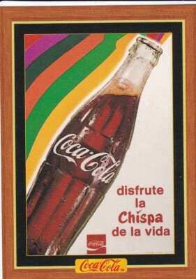 1995 Collect-A-Card Coca-Cola Collection Series 4 #338 Chispa de la vida  1970