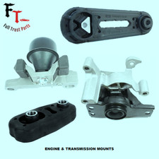 SET OF 4 ENGINE & TRANSMISSION MOUNTS - FITS: 2007-2012 NISSAN SENTRA (2.0L, L4)