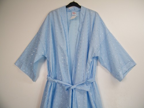 BRODERIE ANGLAISE DRESSING GOWN SEVERAL COLOURS SIZE 10-24 - Picture 27 of 35