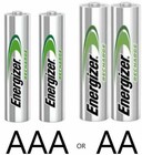 Energizer AA AAA 9V Rechargeable Batteries 500 700 800 2000 2300 mAh