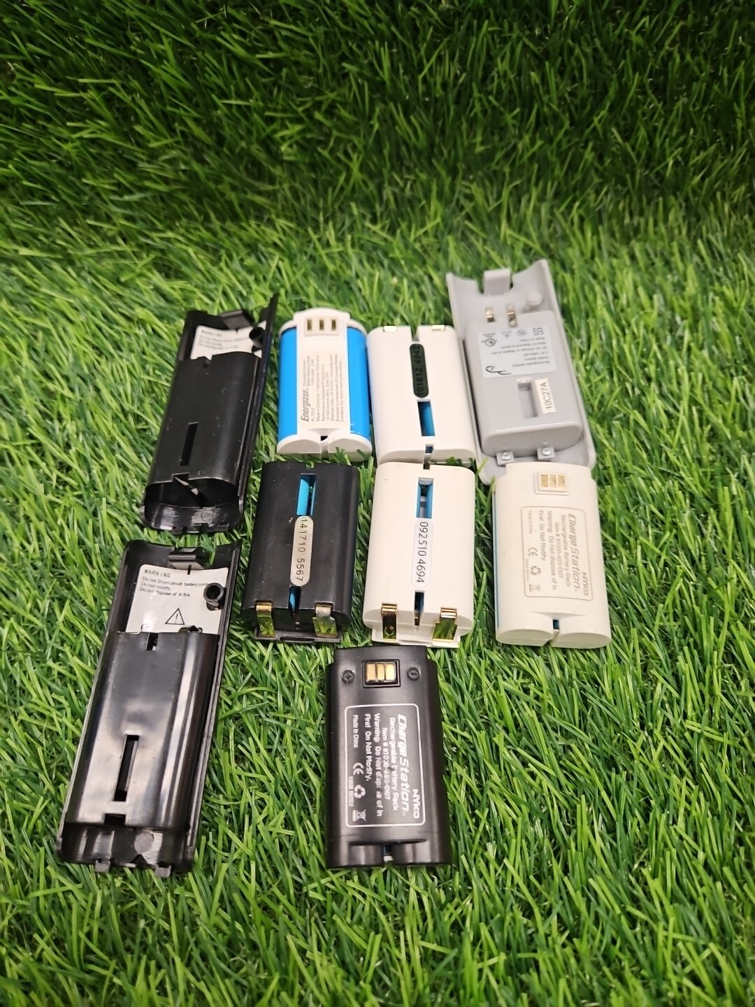 Untested Rechargeable Battery Packs for Wii Remote Lot Of 9