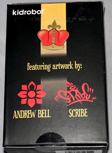 Kidrobot Mardivale Series 3" KING AB Dunny Andrew Bell vinyl figure scribe R1 - Picture 5 of 8