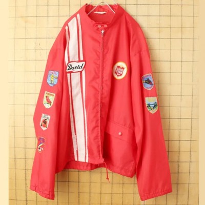 60s 70s USA made Swingster LONE STAR BEER patch nylon racing 