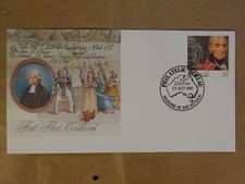 First Fleet Civilians FDC October 13 1987 Melbourne Australia First Day of Issue