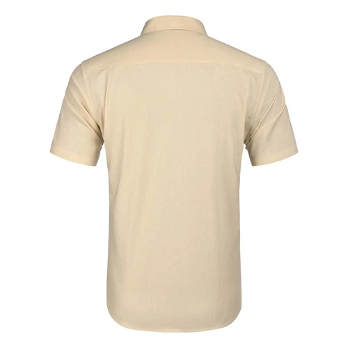Men's Cuban Beach Wedding Casual Short Sleeve Guayabera Dress Shirt - Bild 14 von 23