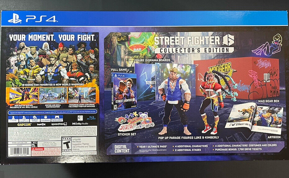  Street Fighter 6 Collector's Edition - PS4 : Everything Else