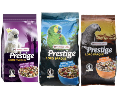 Versele Laga Prestige Loro Parque Parrot Seed Foods 1kg- Choose