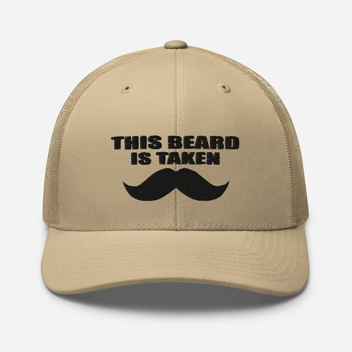 Sombrero de camionero con bigote This Beard is Taken para hombre - Imagen 24 de 29