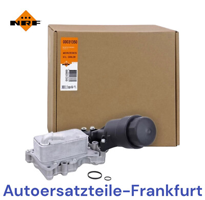 NRF Ölfiltergehäuse Ölkühler Kühler OM651 Mercedes W204 W205 W212 W447 W639 W166