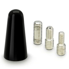 Premium Mini 3cm Kurzstab Stab Antenne Schwarz Auto Radio für viele Fahrzeuge