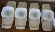 Four TUPPERWARE Chip and Dip Snack Trays *No Lids*  771-1, 771-2, 771-2 & 771-5