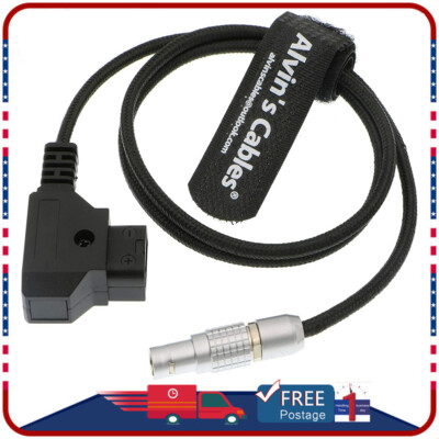 Cabos De Alvin XLR 4 Pin Female Para D-Tap Cable De Alimentação Para Sony Venice