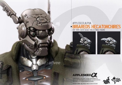 Hot Toys MMS269 1/6 Appleseed Briareos Figure - Rabbit Helmet & Cybernetic Body - Picture 2 of 8