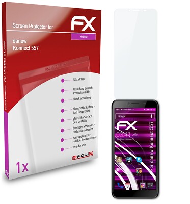 Verre Fléxible Dureté 9H pour Smartphone Danew Konnect 509 (Pack x2) - Téléphonie