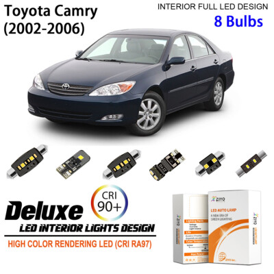 LED Interior Light Kit for Toyota Camry 2002-2006 White Dome Light