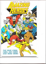 Cover of Amazing Heroes #19