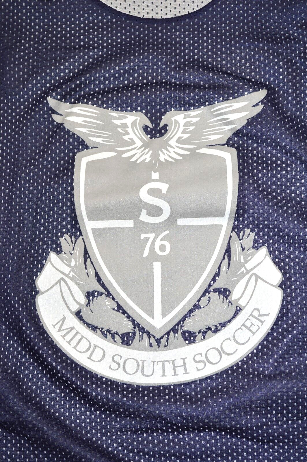 Midd South Soccer jersey reversible mesh sleeveless practice jersey size S/M
