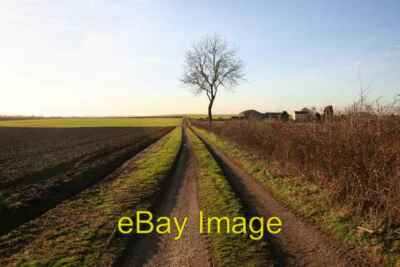 Photo 6x4 Track to Sweet Hills Farm Kirton in Lindsey  c2007