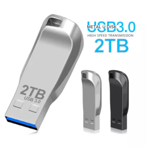 2TB Metal Usb 3.0 Pen Drive 2TB Usb Flash Drives 1TB High Speed Pendrive Adap-xp