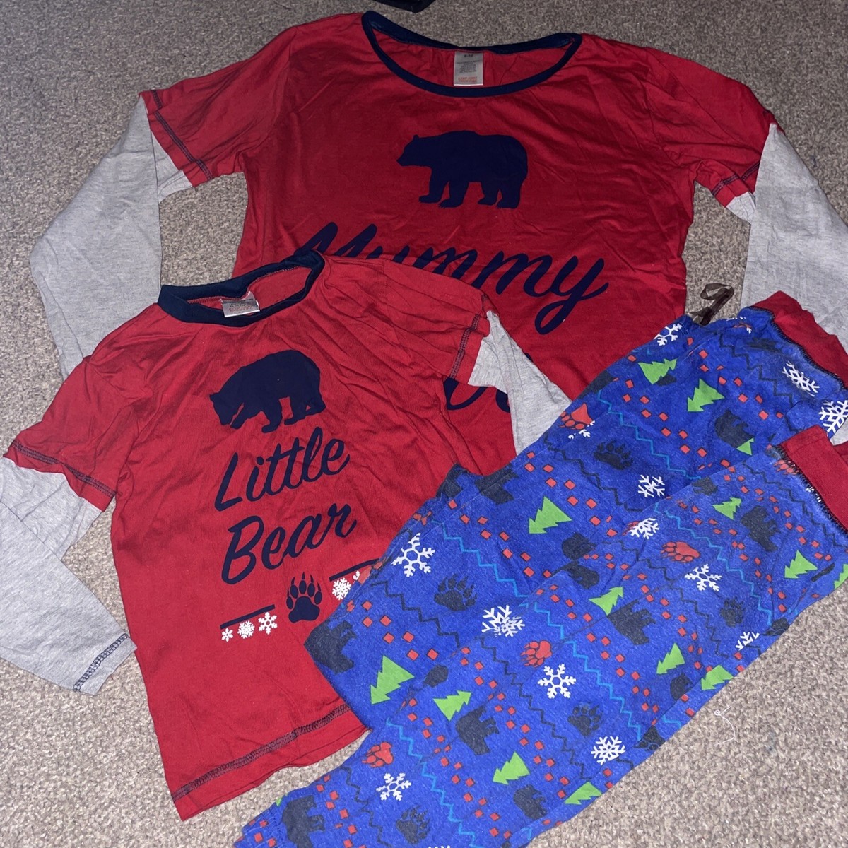 Matching Pajamas Momma Bear Christmas Pajamas Mama Bear Pjs UK