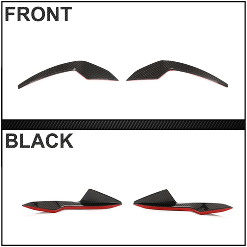 Dry Carbon Front Flossen Flaps Splitter Canards für BMW 4er G80 M3 G82 M4 21-23 - Bild 10 von 13