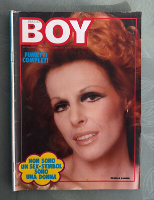 WOCHENJUNGE DES ABENDKURIERS NR. 6 VON 1977 MIT POSTER ORNELLA VANONI