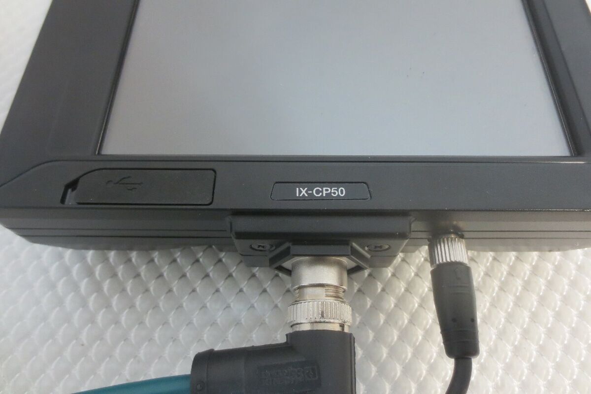 Keyence IX-CP50 Control Panel with cables and mount | eBay Keyence IX-CP50 Control Panel with cables and mount | eBay
