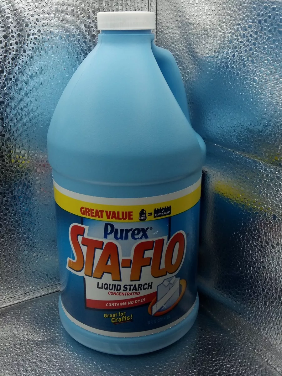 Purex Sta-Flo Liquid Starch, 64 Ounces,Pack of 6