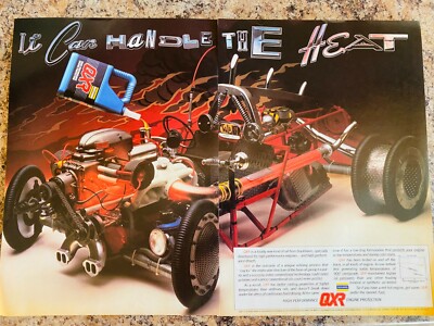 DUCKHAMS ÖL QXR SCHROTTAUTO 1987 POSTER WERBUNG CA. A4 X2 GRÖßE DATEI O