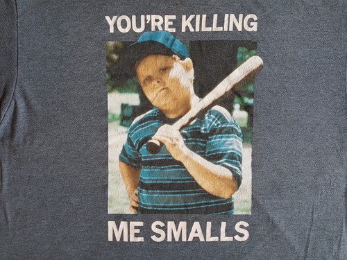 The Sandlot Mens T Shirt XL X-Large You're Killin Me Smalls - Porter GUC INV2755 - Picture 2 of 9