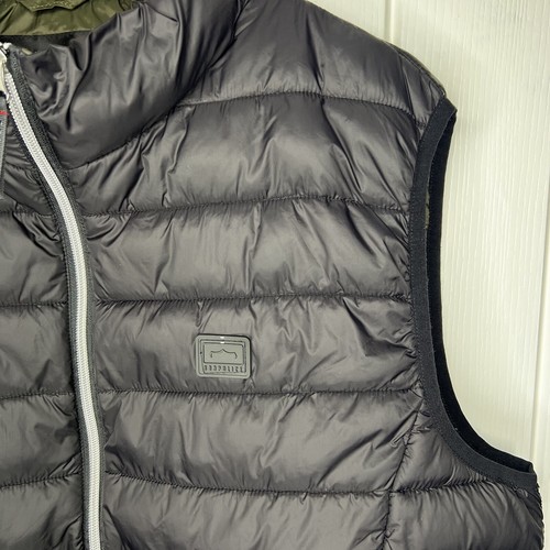 883 Police Gilet Mens XXL Black Body Warmer Jacket Zip Up Pocket Sleeveless Vest - Picture 8 of 20