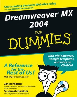 Dreamweaver MX 2004 für Dummies Compact Disc Janine, Gardner, Sus