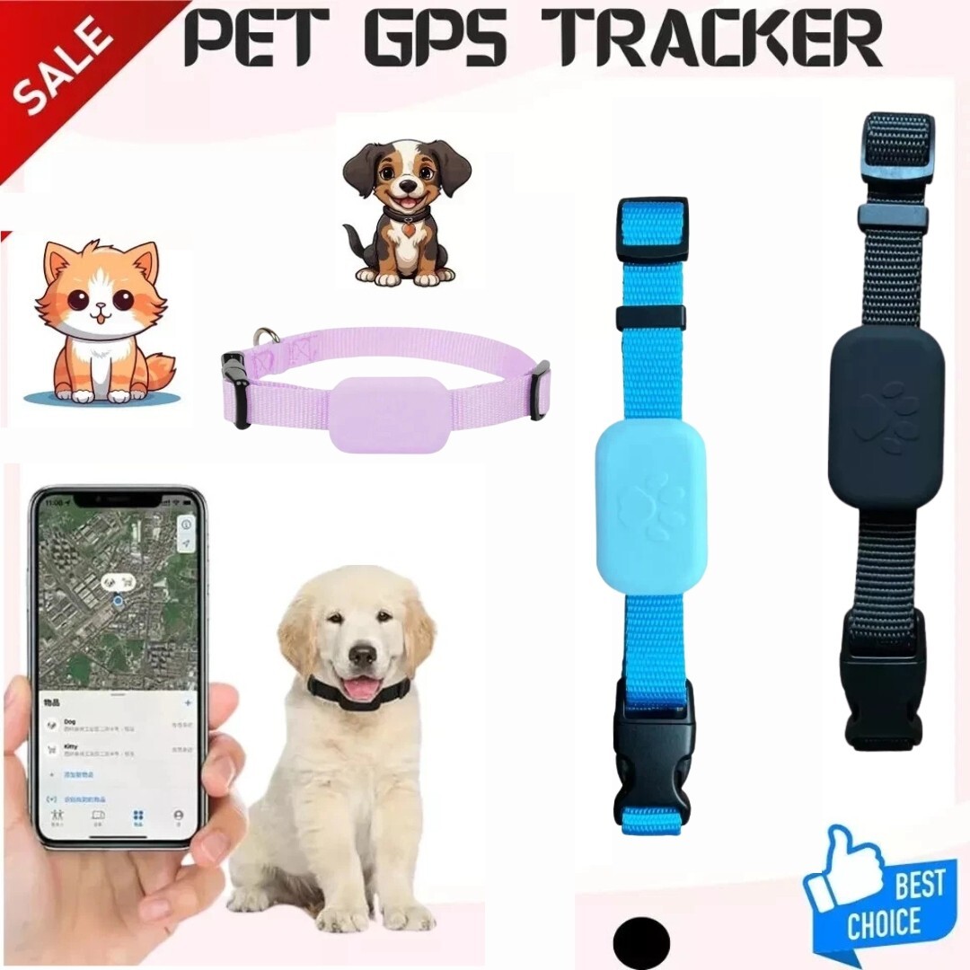 Smart Waterproof Pet GPS Tracker Collar | Anti-Lost Dog Cat Locator Device  | eBay UK