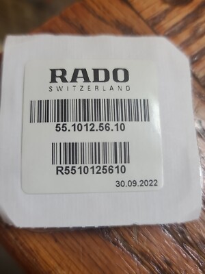 rado ladies diastar crystal/case