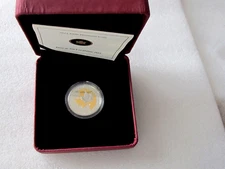 2013 Canada 25th Anniversary of Maple Leaf $300 1 Oz Platinum Proof Gilding