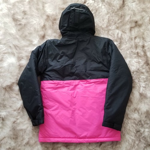 COLUMBIA Overlook Drive Girls Puffer Winter Jacket Pink/Black Size L (14-16) NEW - Picture 10 of 14