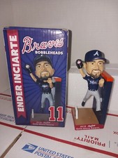 Atlanta Braves Ender Inciarte Gold Glove Bobblehead IOB