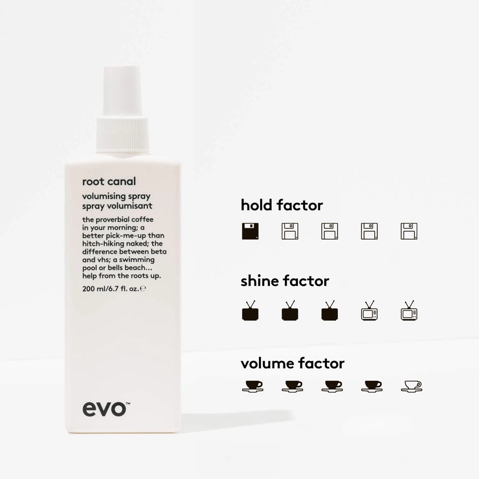 Evo Root Canal Spray Voluminizador 200ml añade definición+ textura para potenciar volumen Foto 3 de 4